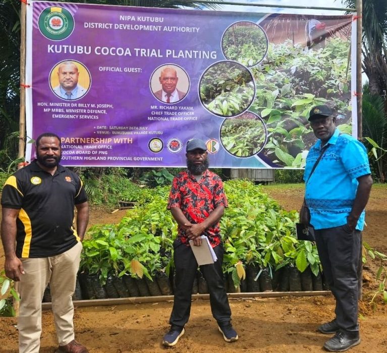 Kutubu Youth-Led Cocoa and Vanilla Initiative Gains Ground with National Trade Office, Cocoa Board and Nipa Kutubu DDA Support