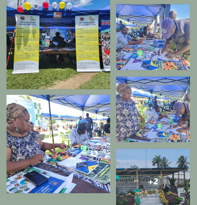 National Trade Office is proud to participate in the 2024 Chocolate Festival in Arawa, Buka