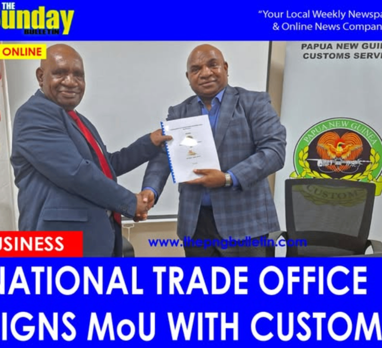 National Trade Office signs MOU with PNG Customs