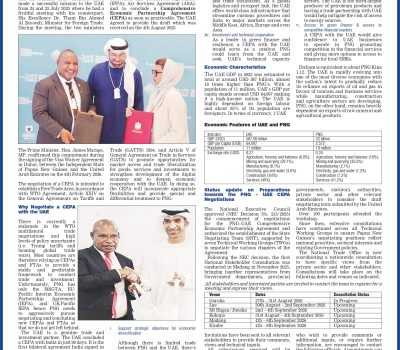 Media Statement – PNG-UAE CEPA
